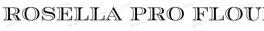 Rosella Pro Flourish字体转换